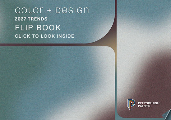 PPG Pittsburgh Paints COTY 2027 flipbook